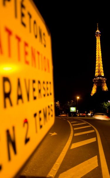 Torre Eiffel, noches de verano