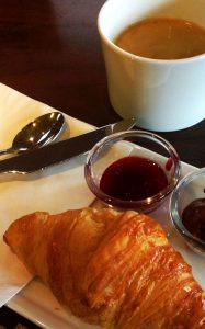 Croissants in paris, a must have!