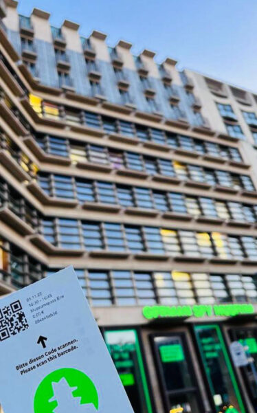 Ticket for the museum