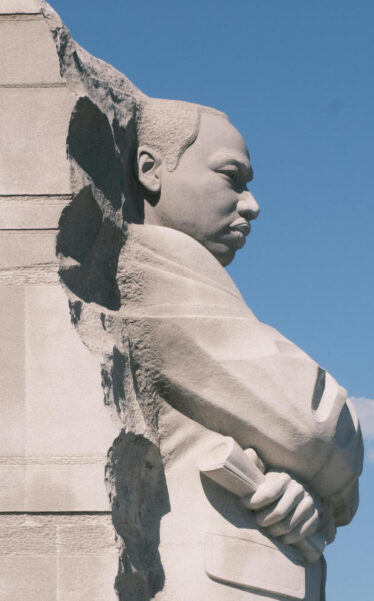 Martin Luther King Jr. Memorial with Washington Monument