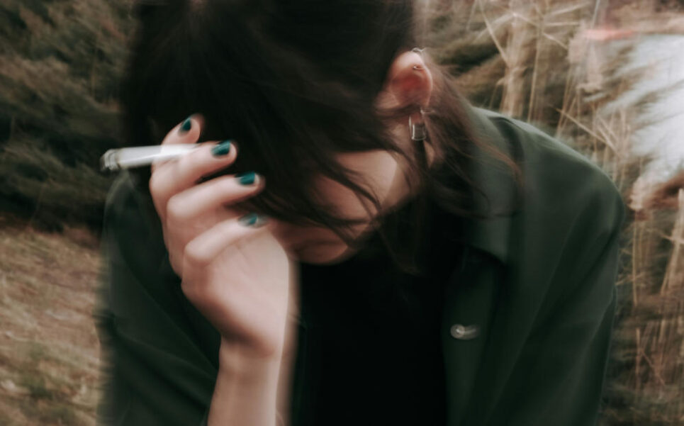 Sad lonely girl