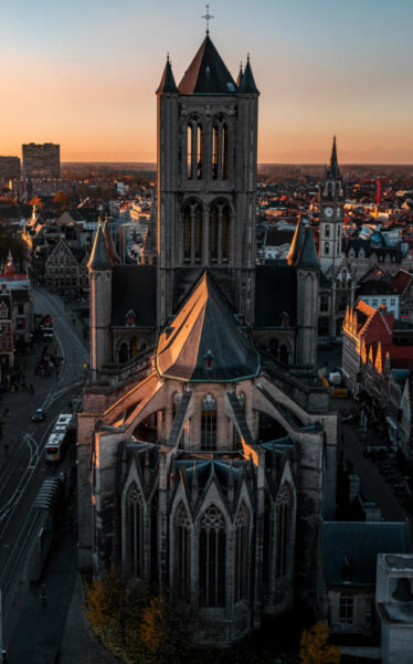 aerial view - Ghent, Ghent, Belgium