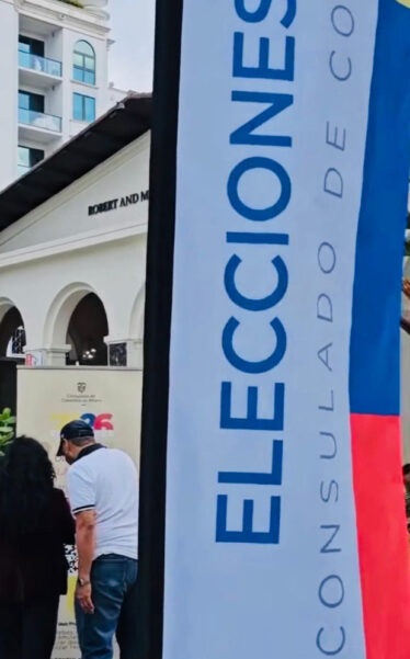puesto de elecciones colombianos en el exterior