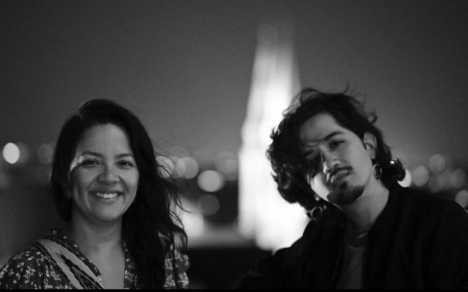 Ctalina Mejia y Sebastián Valdivieso - amigos y artistas colombianosarchivo personal - Catalina Mejia